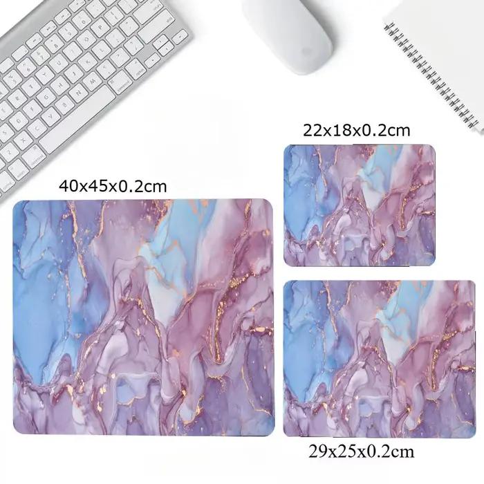 Tapis de souris en marbre violet