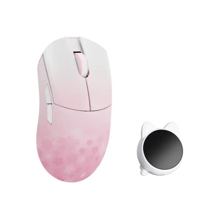 Souris de jeu sans fil WLMOUSE HUAN en alliage de magnésium inoxydable