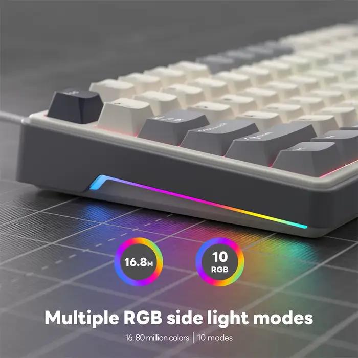 Royal Kludge Gasket-Clavier mécanique filaire RK R87Pro