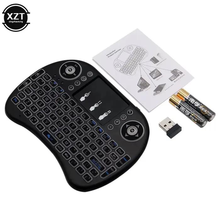 Clavier sans fil rétro4.2 I8 Mini Air Mouse