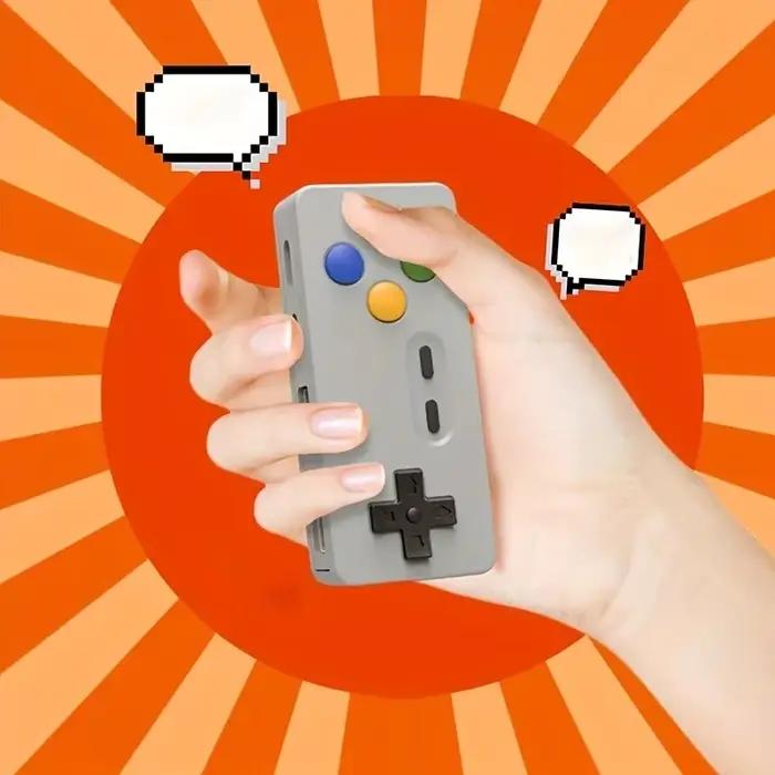 Adaptateur USB Type-C 4-en-1 FC&EC pour manette de jeu