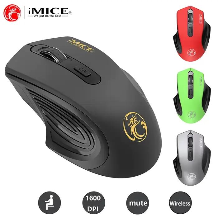 Souris sans fil USB 2.4G silencieuse