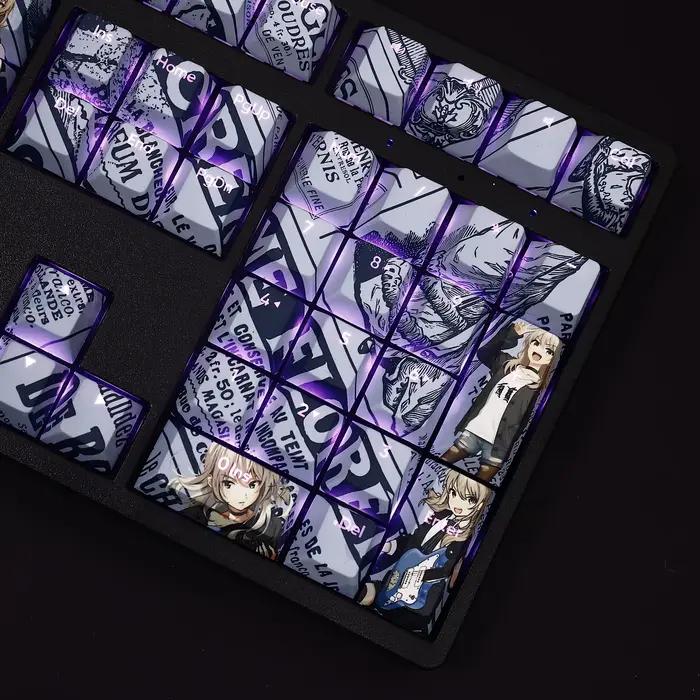 Kawaragi Momoka PBT Anime Keycaps