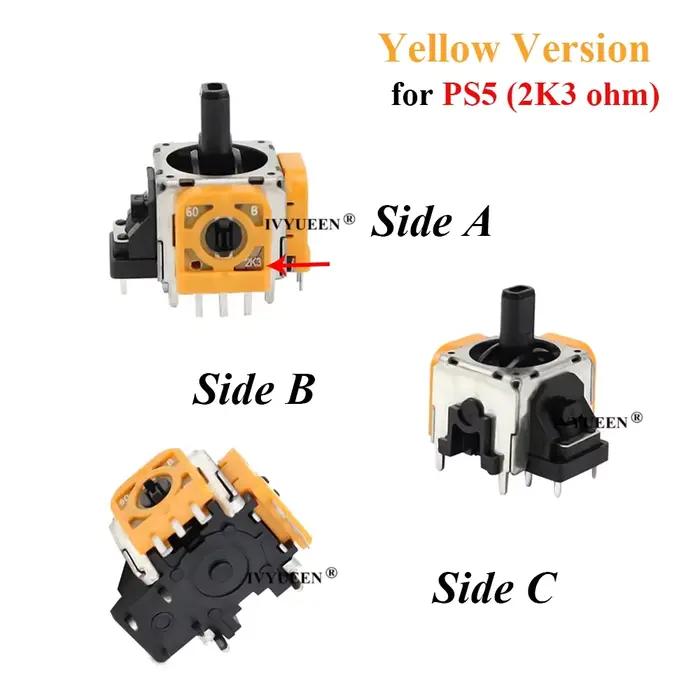 IVYUEEN – Module de capteur de pouce analogique 3D pour manette PlayStation 5 PS5
