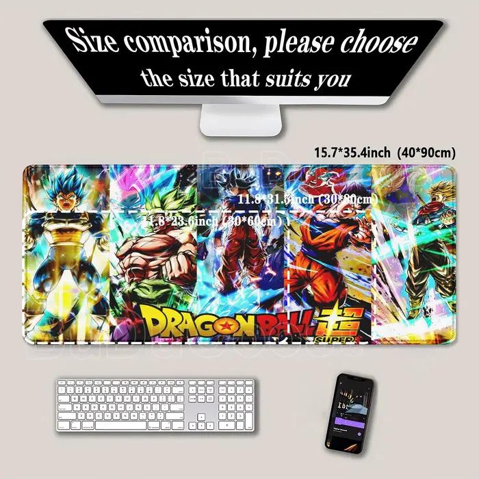 Dragon Ball Super ‌ Tapis de souris Son Goku pour Gamer