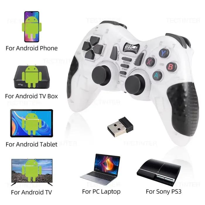 Contrôleur sans fil 2, 4 GHz pour Sony PS3