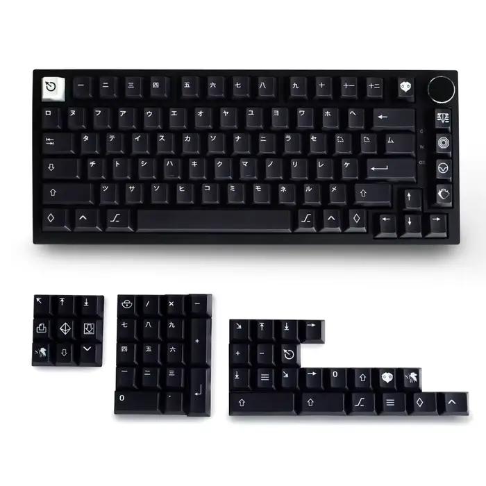 Capuchons de touches Katakana en matériau PBT