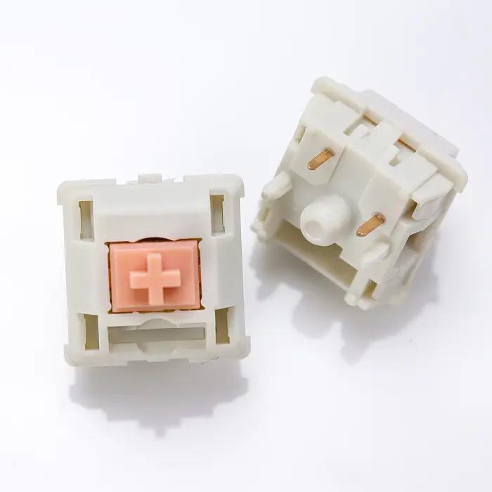 Holy Panda interrupteur Tactile 55g 62g 67g POM commutateurs crémeux clavier mécanique de jeu personnalisé bricolage 5 broches Cherry MX commutateur échange à chaud