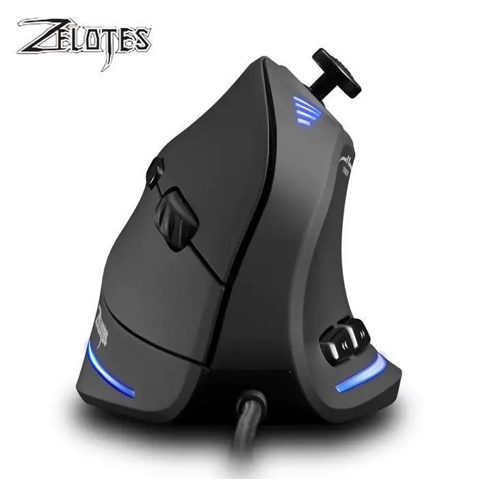 Zelotes – souris de jeu verticale filaire C-18