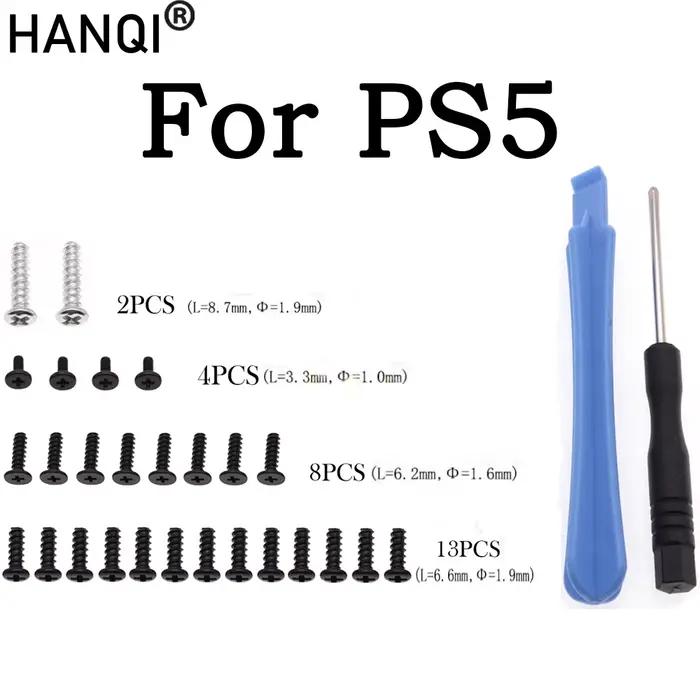 Kit complet de vis pour manette PS5
