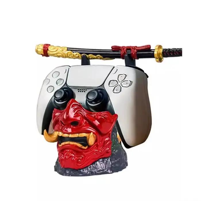 Support universel de contrôleur de jeu War Ghost décorations de bureau portables pour PS5 PS4 accessoire gamer anime style élégant pour bureau et cadeau occasions spéciales