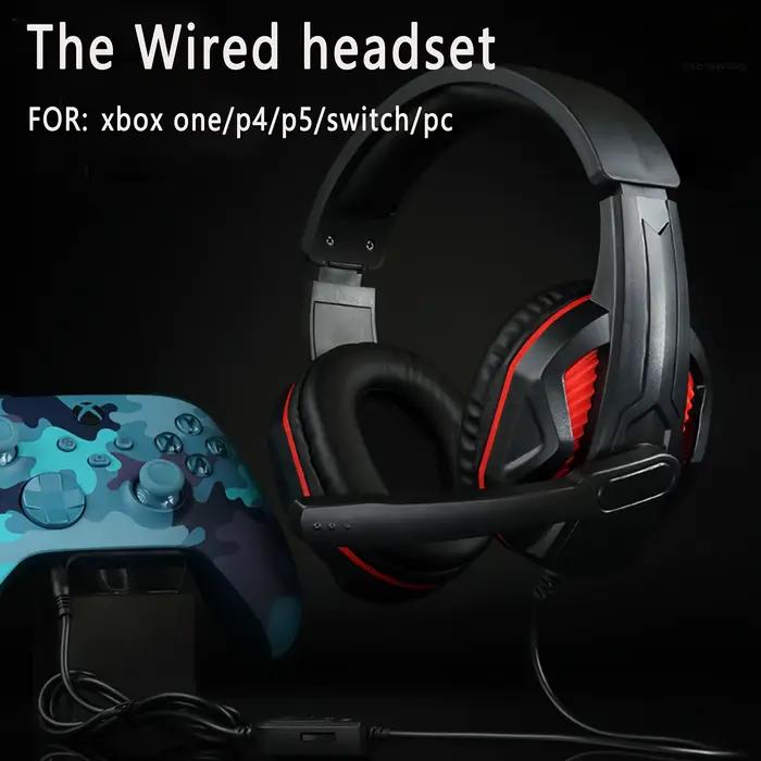 Le casque de jeu costyle avec microphone et muet convient pour PS4