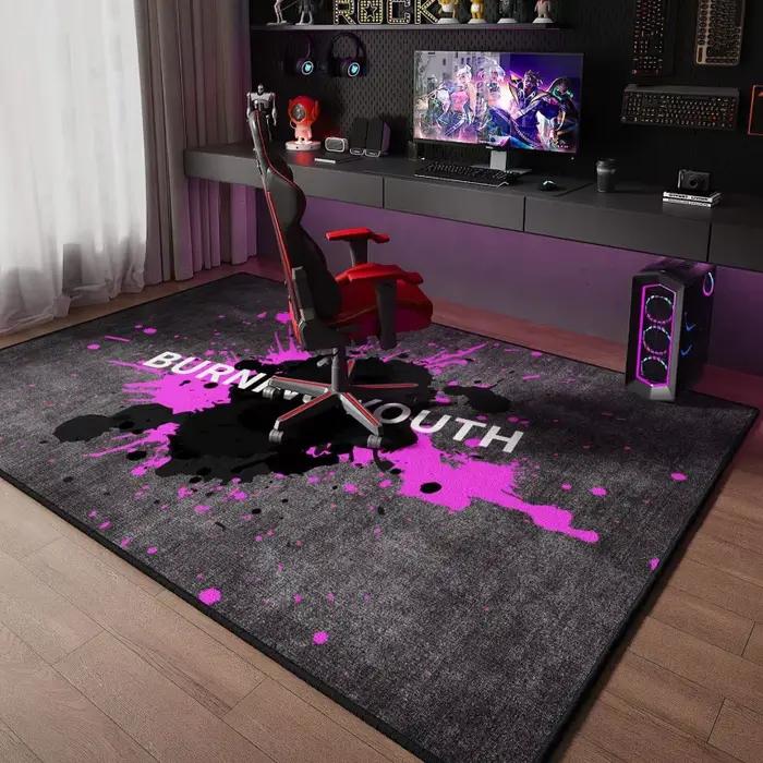 Tapis de jeu hexagonal néon VIKAMA