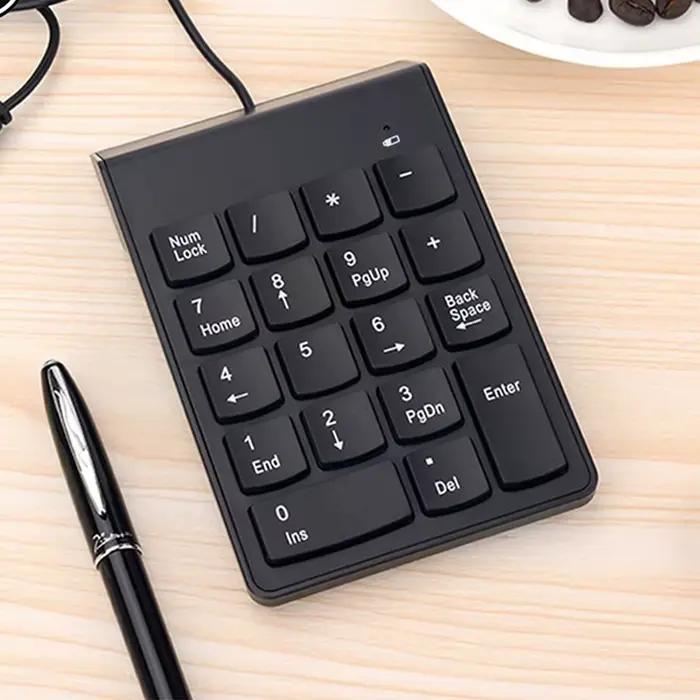 Clavier filaire USB universel Mini 18 touches