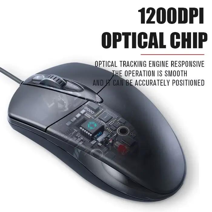 Souris d'ordinateur filaire USB