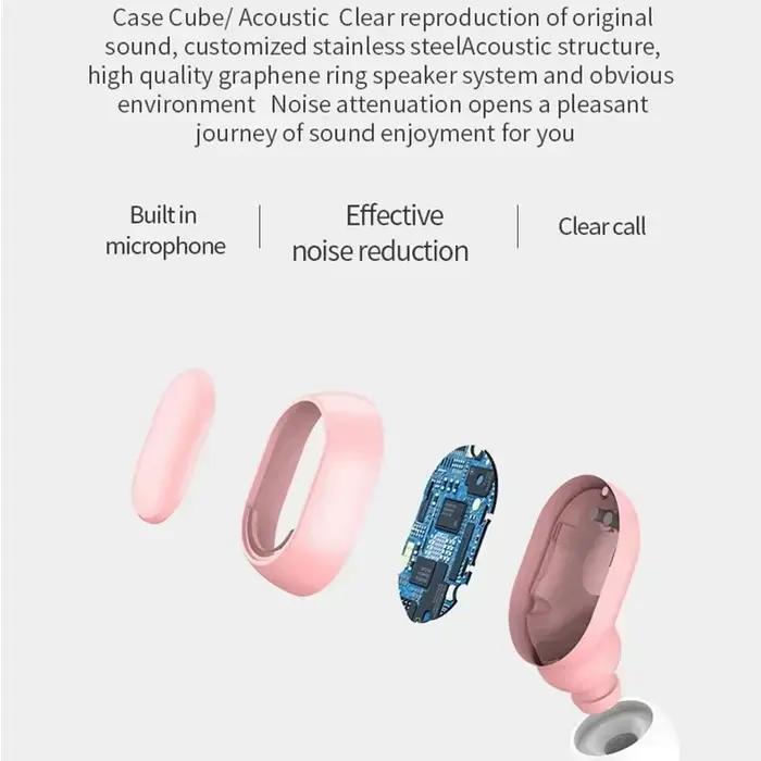 Casque Bluetooth sans fil E7S original avec micro