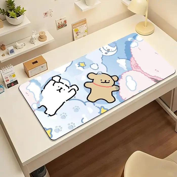Tapis de souris mignon en forme de chien maltais