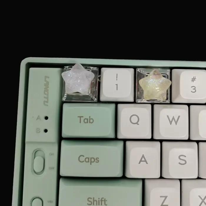 Capuchons de touches de clavier mécaniques en forme d'étoile