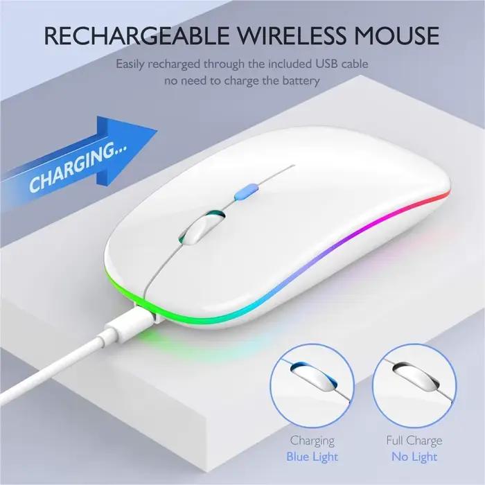 Souris sans fil LED aste USB