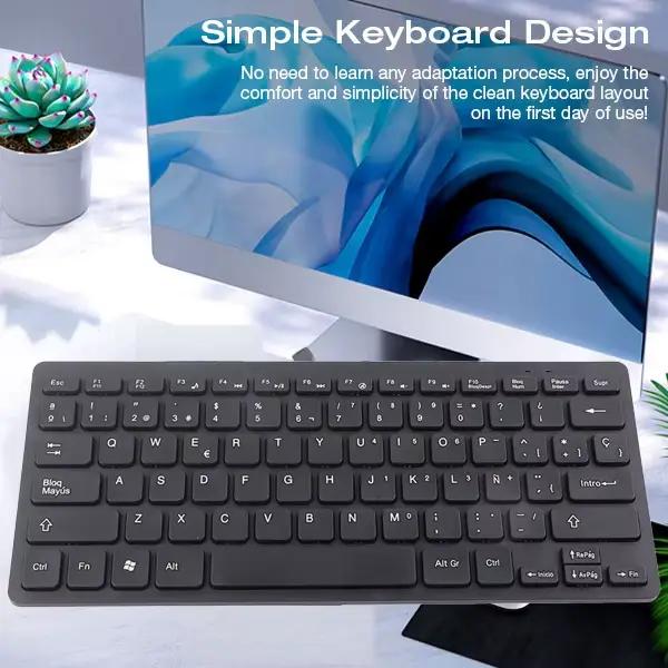 Mini clavier filaire portable