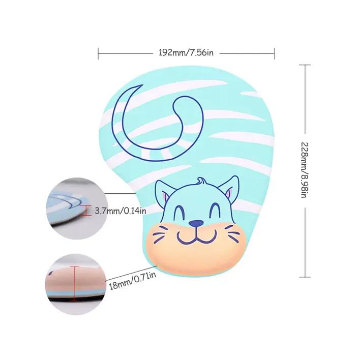 Tapis de souris en Gel avec repose-poignet
