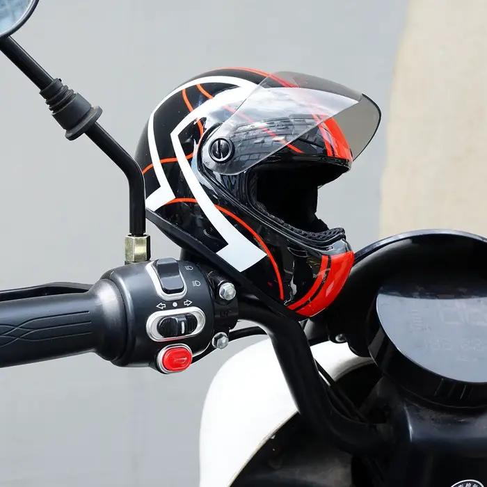 Casque de moto intégral pour animaux de compagnie, mini casque de sécurité pour moto, protection de la tête en plein air, chapeau dur pour animaux de compagnie, chat et chien