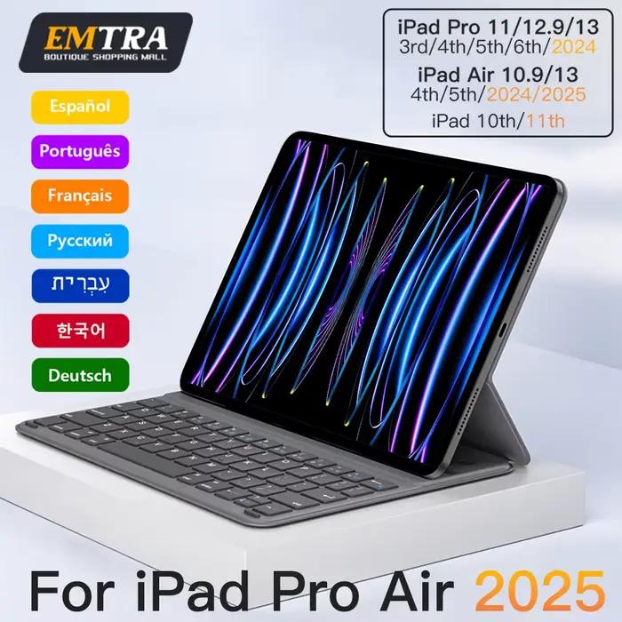 Clavier magique magnétique pour IPad 11th 2025 Air 13 pouces 11