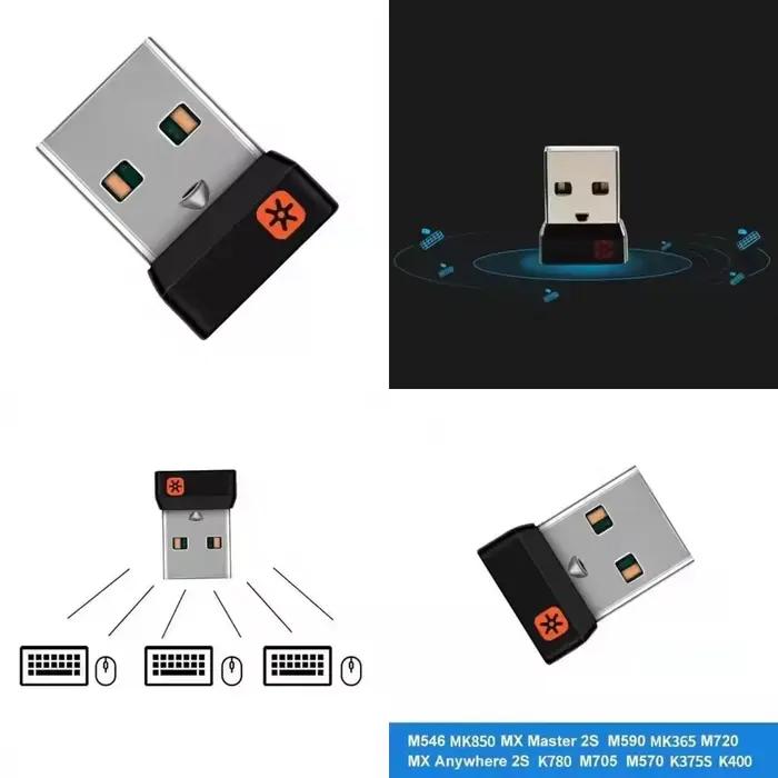 Récepteur USB unificateur pour souris et clavier sans fil