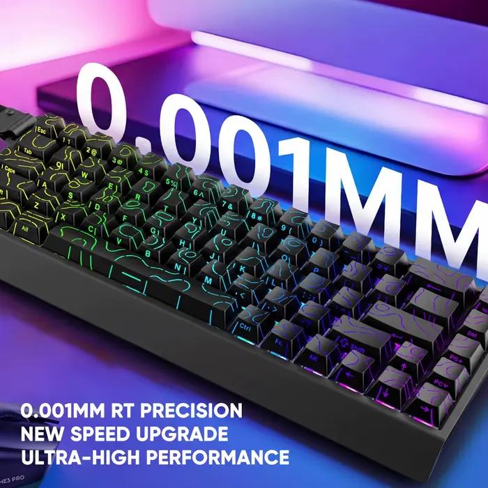 Clavier mécanique magnétique filaire pour gamer IROK Carotmas Mercury68 Mercury 68