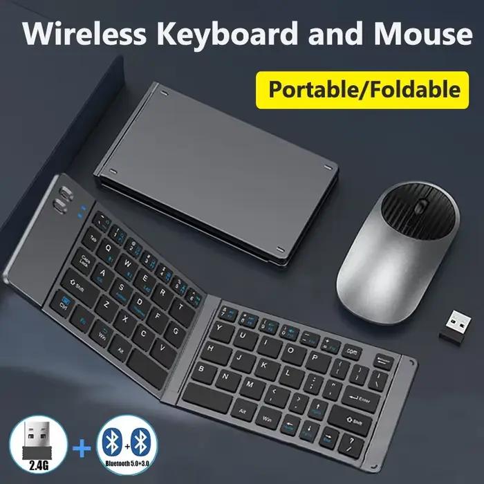 Clavier et souris pliants 2.4G