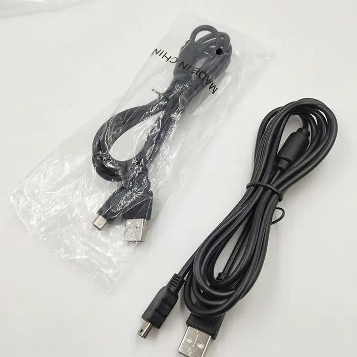 Câble de Charge USB pour Manette PS3 Cordon de Charge 1.8M avec Anneau Magnétique pour Manette de Console de Jeu Sans Fil Occasions Spéciales Gaming