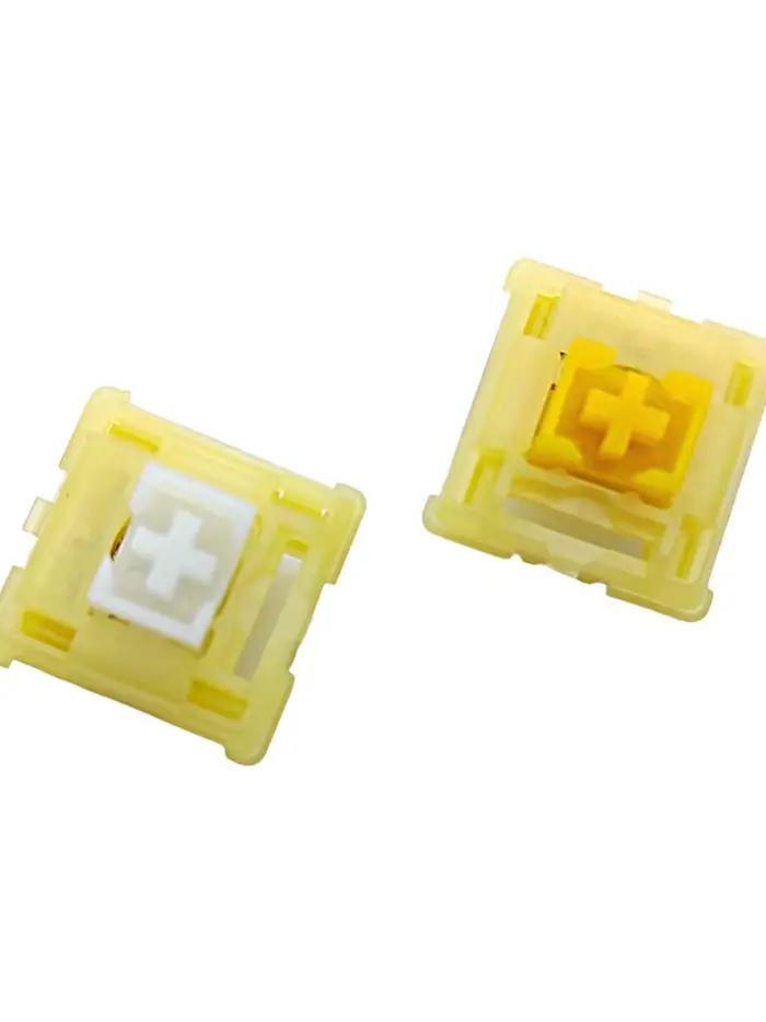 Interrupteur de clavier mécanique de jeu Tecsee Pudding à profil moyen-bas