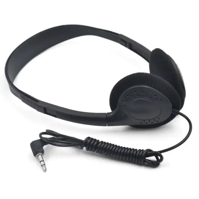 1/5/10 pièces 3.5mm casque de jeu stéréo filaire-réduction du bruit ABS port confortable Portable son clair pour les joueurs