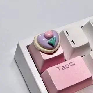 Dessin animé mignon bricolage arc Keycaps Esc mécanique clavier casquettes Cherry Mx belle personnalisé