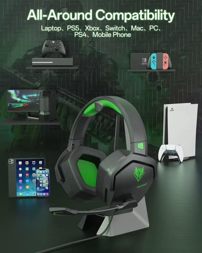 Casque de jeu NUBWO N16 – Micro antibruit