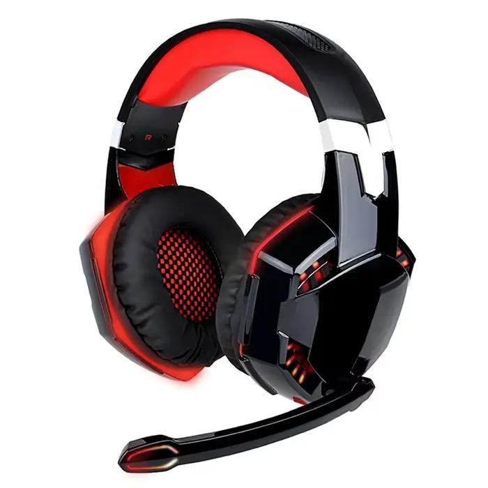 Casque de jeu stéréo basse avec micro