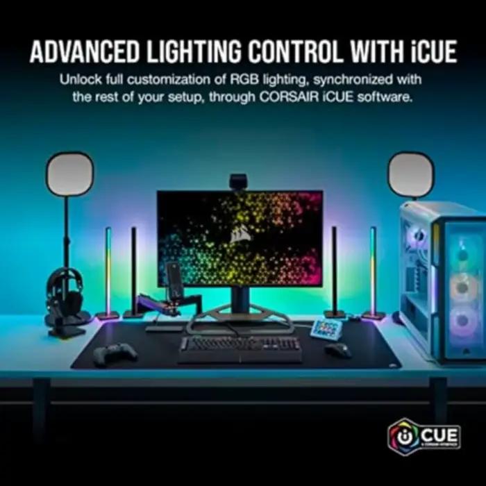 Tapis de souris de jeu RGB Corsair