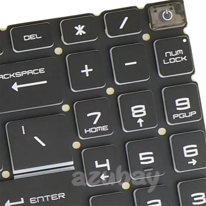Clavier d'ordinateur portable RVB US
