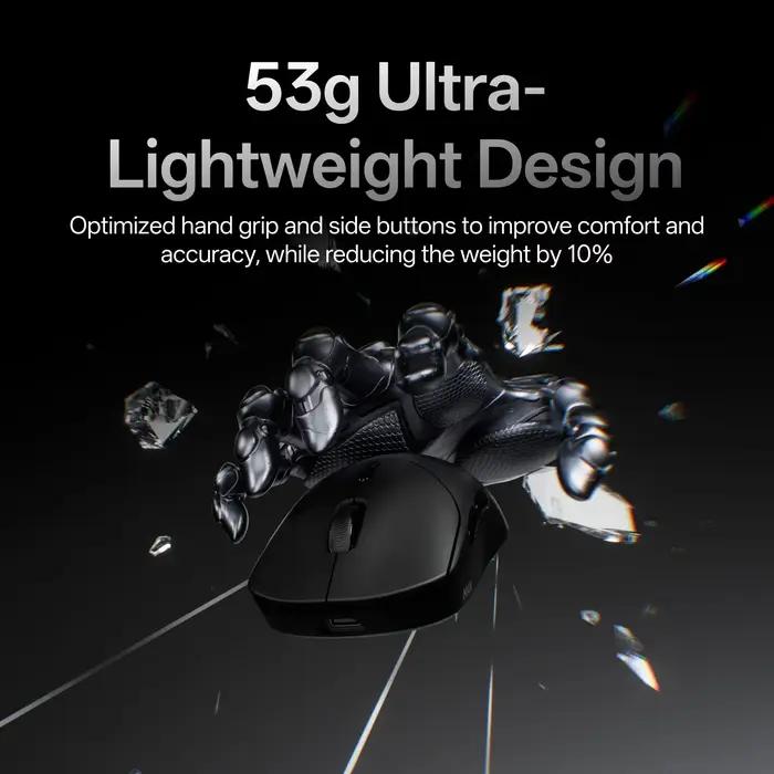 Souris de jeu sans fil Rapoo VT2 MAX exquise avec taux de polling de 8K