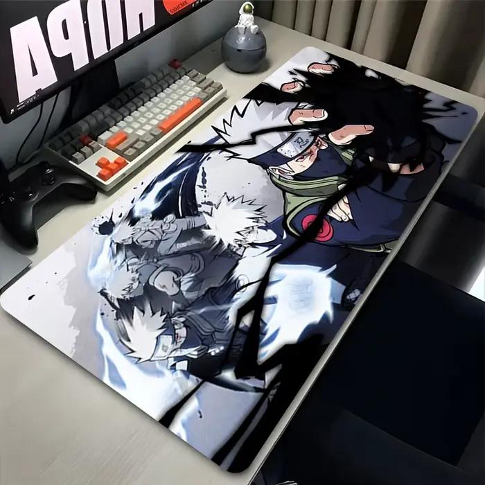 Tapis de souris grand format pour gamer Naruto Kakashi Hatake