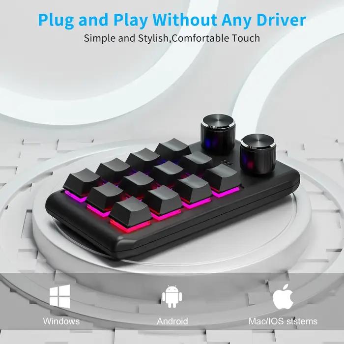 Clavier Bluetooth programmation Macro