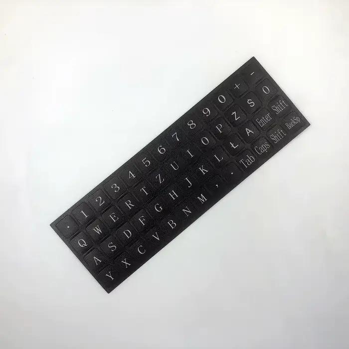 Suédois polonais Farsi néerlandais Italiano Deutsch hongrois turc danois clavier autocollants lettre Alphabet disposition