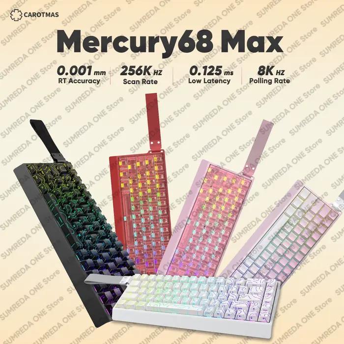 IROK Mercury68 Pro mars68 pro clavier mécanique magnétique de jeu déclenchement rapide 0.004mm 8K retour 256K taux de