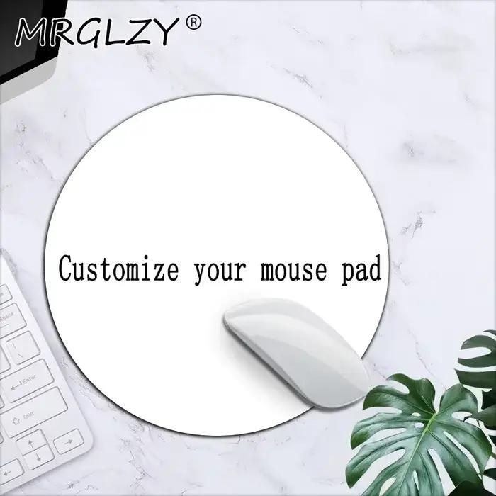 Tapis de souris rond personnalisé bricolage