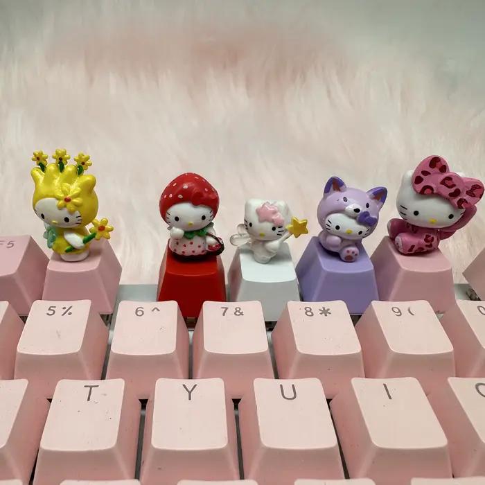 Nouveaux capuchons de touches de clavier mécanique personnalisés en R4PBT de haute qualité