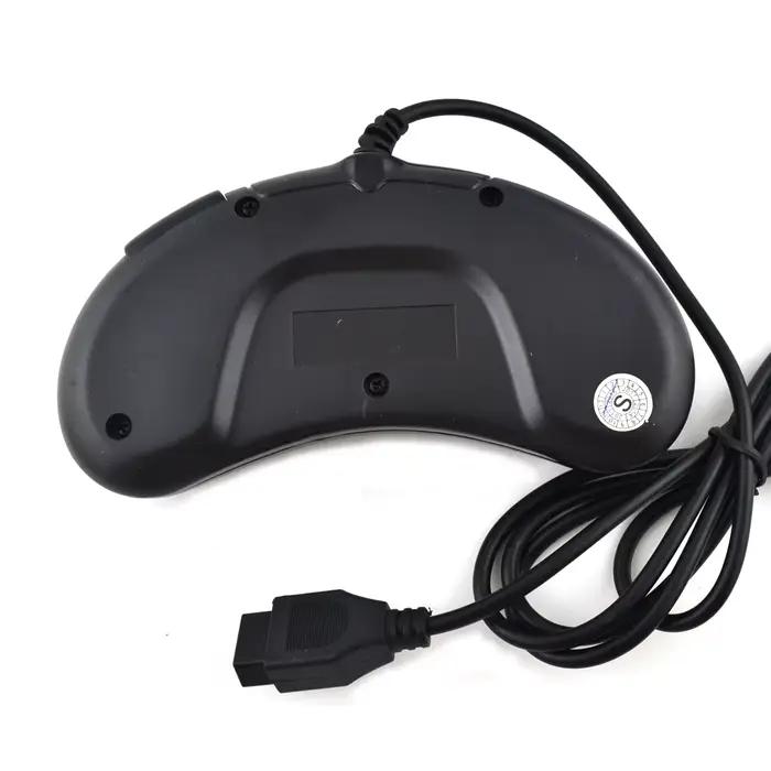 Manette de jeu noire pour Sega Mega Drive