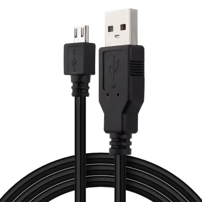 Câble de Charge pour Manette de Jeu PS4 et Contrôleur de Jeu PC Noir Compatible Console Durabilité Gaming