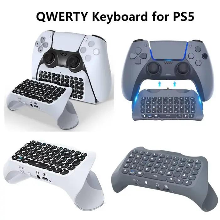 Clavier externe sans fil pour manette PS5