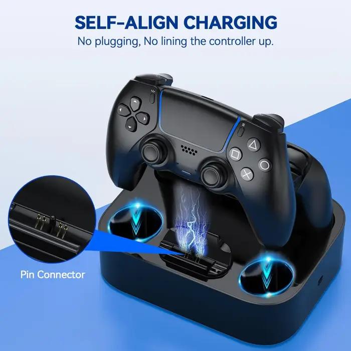 Station de charge pour contrôleur PS5 double chargeur pour contrôleur PS5 et PS5 Edge accessoire de jeux occasions spéciales gaming