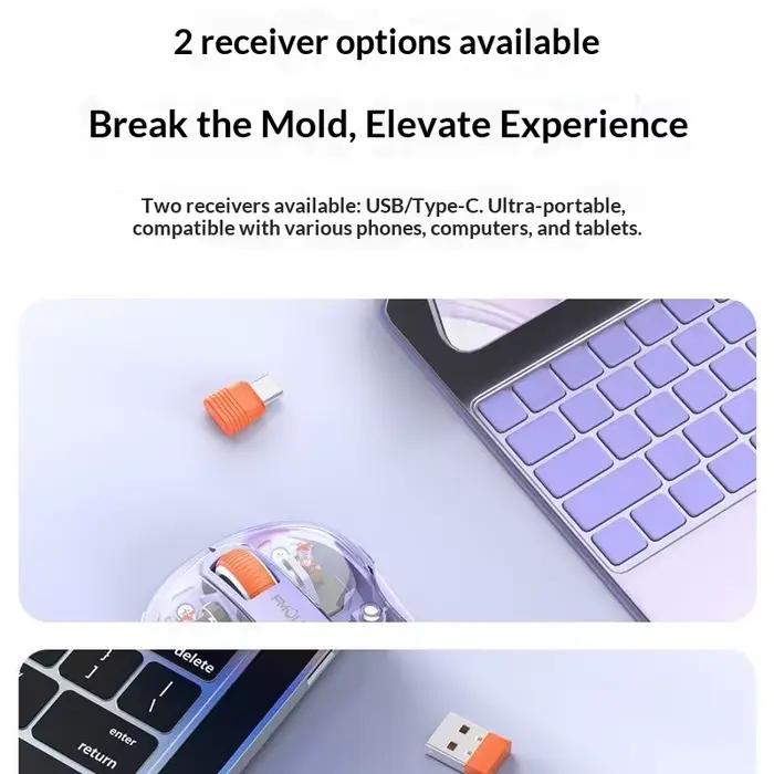 Souris sans fil Bluetooth Fmouse M333